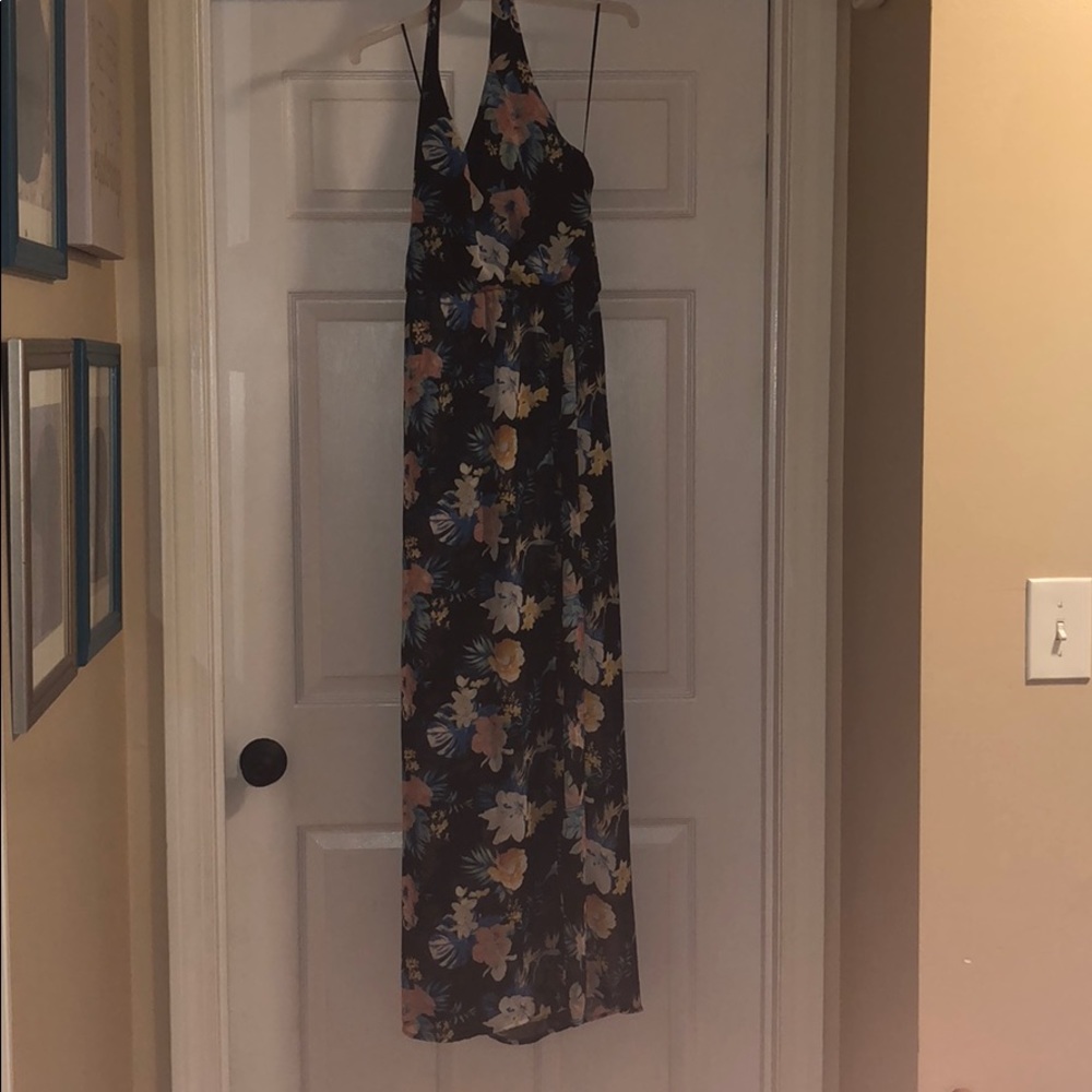 Sienna Sky Women’s Small Black Floral Dress